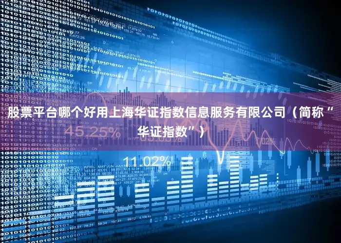 股票平台哪个好用上海华证指数信息服务有限公司（简称“华证指数”）